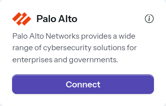 Palo Alto Integration Card